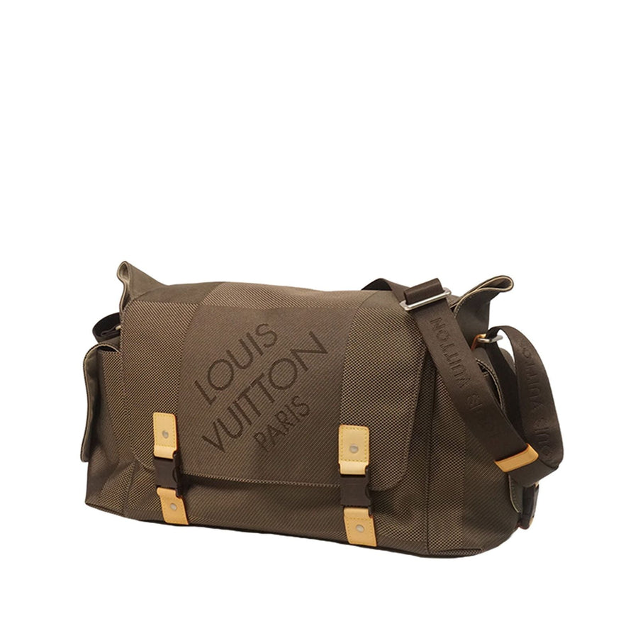 Pre-Loved Louis Vuitton Brown Canvas Fabric Damier Geant Belier France