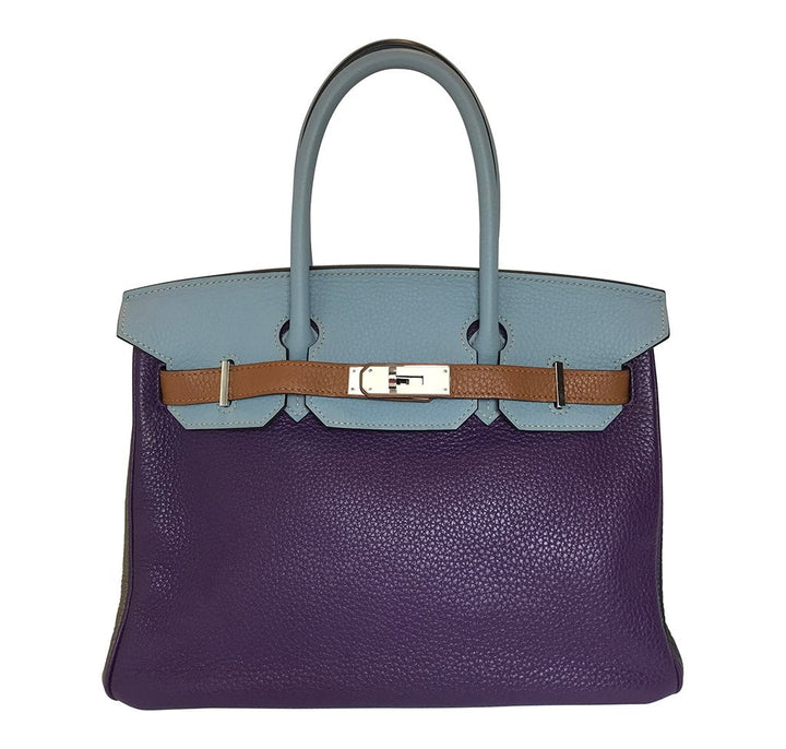 Hermès Birkin 30 Arlequin Bag PHW