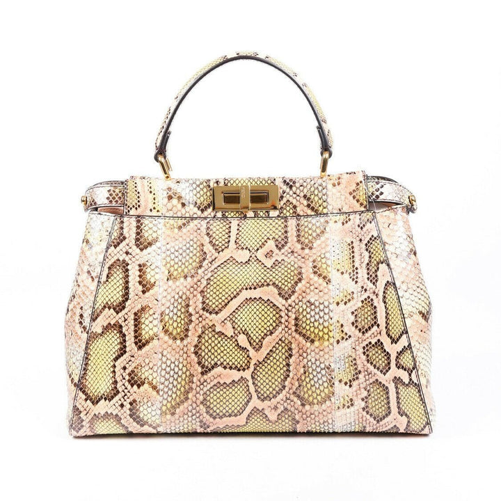 Fendi Bag Peekaboo Snakeskin