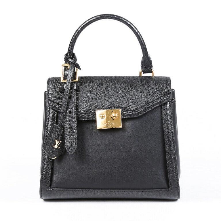 Louis Vuitton Bag The LV Arch PM Black Calf Leather Satchel