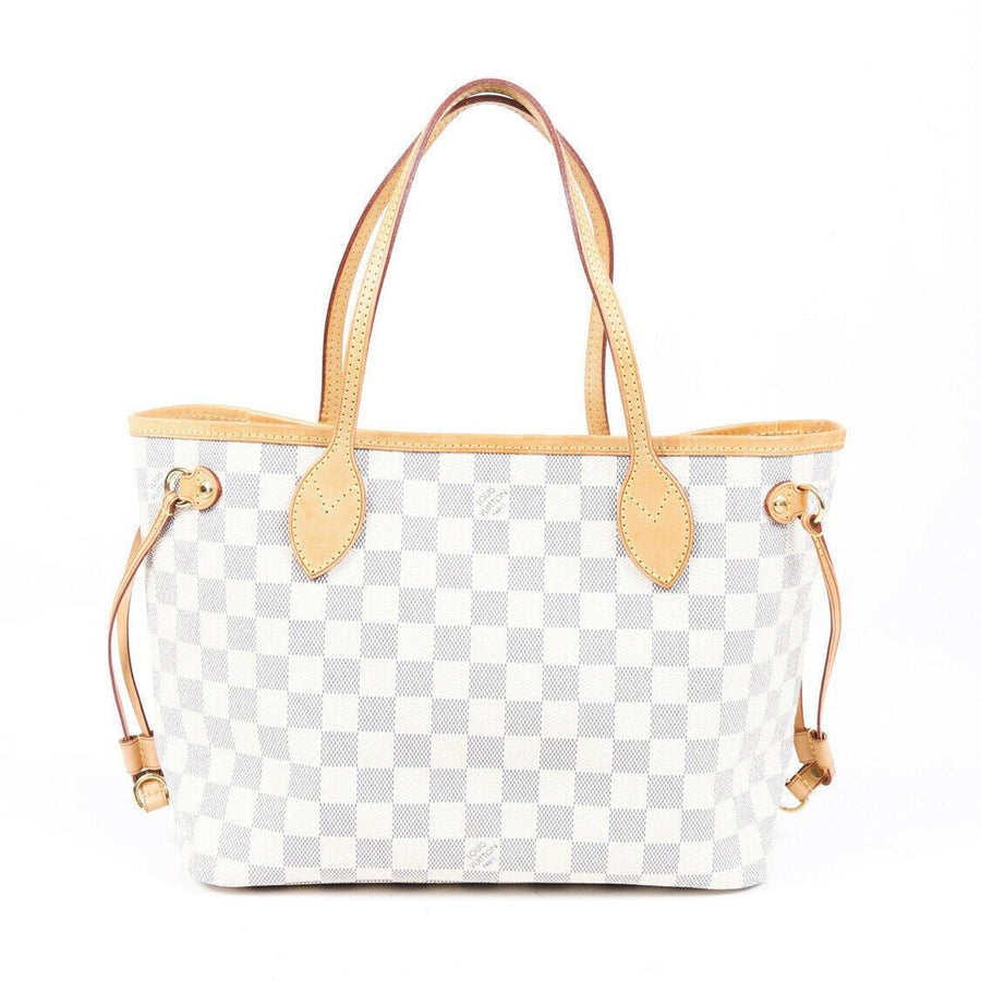 Louis Vuitton Neverfull PM Damier Azur Tote Bag