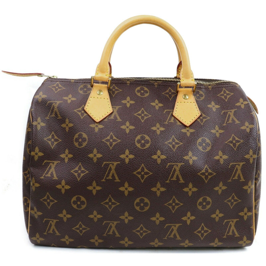 Louis Vuitton Hand Bag Speedy 30 Brown Monogram (SHC7-10876)