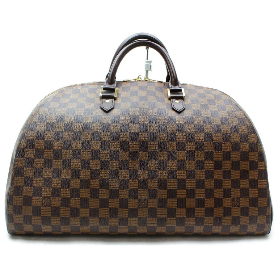 Louis Vuitton Travel Bag Riberagm Brown Damie  (SHC7-10940)