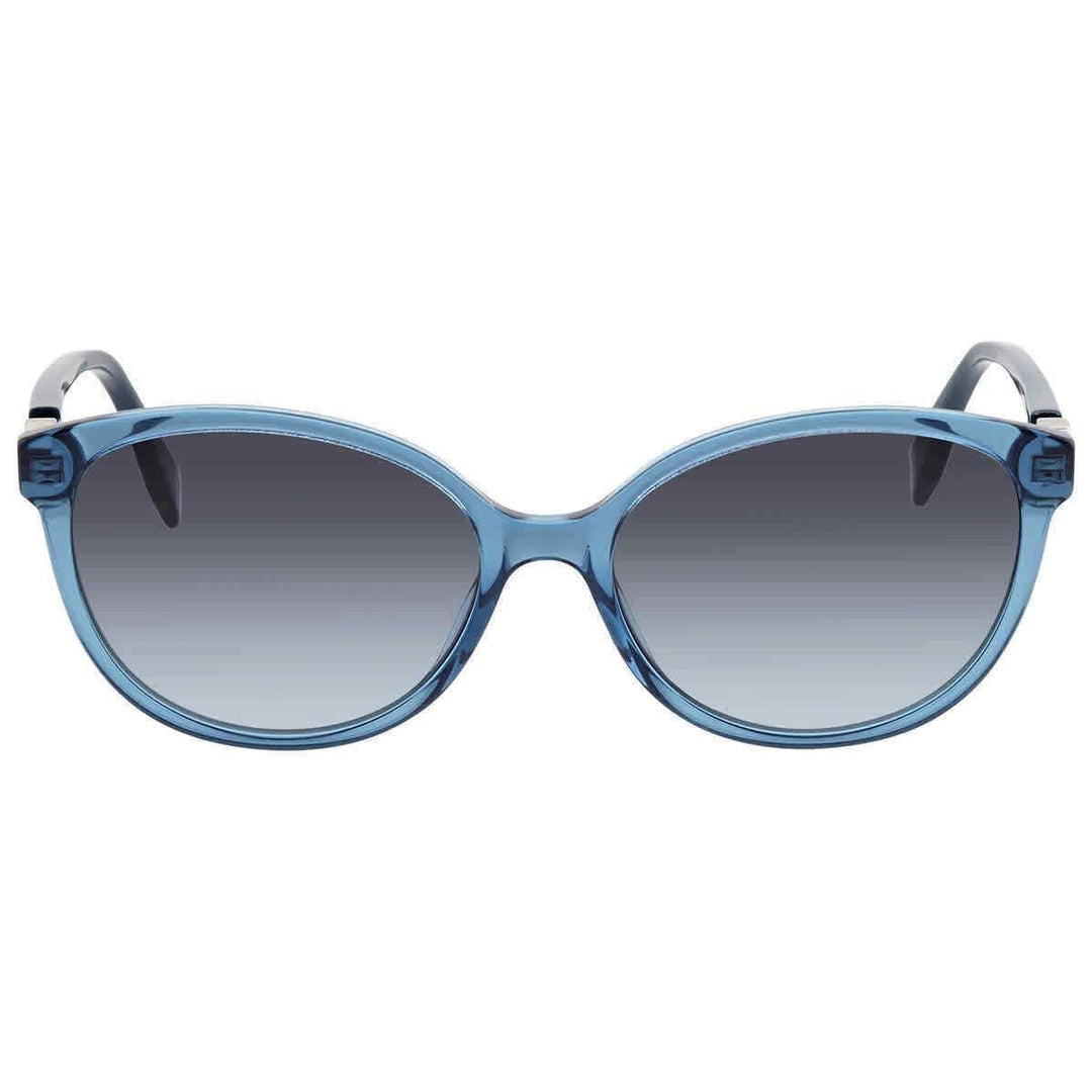 Fendi Grey Azure Cat Eye Ladies Sunglasses FF 0373/S 0ZI9 57 FF 0373/S 0ZI9 57