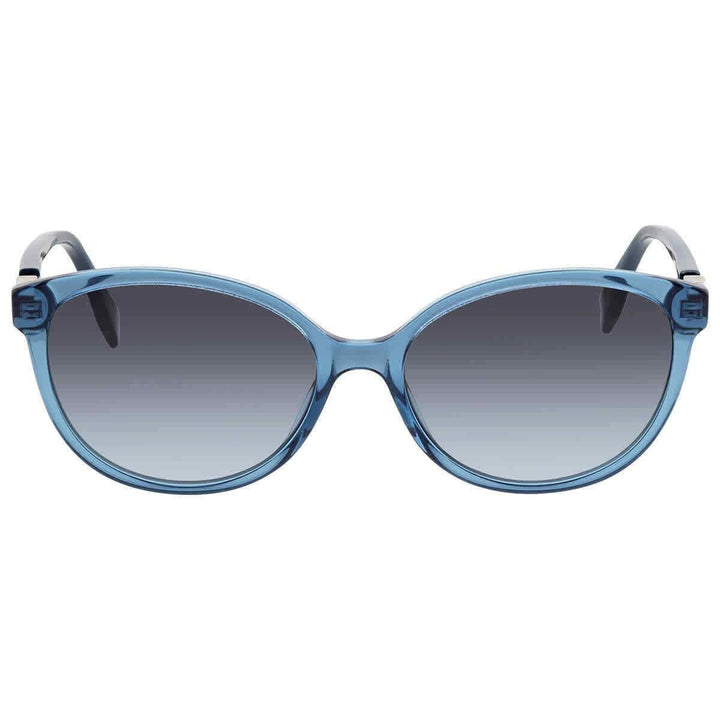 Fendi Grey Azure Cat Eye Ladies Sunglasses FF 0373/S 0ZI9 57 FF 0373/S 0ZI9 57