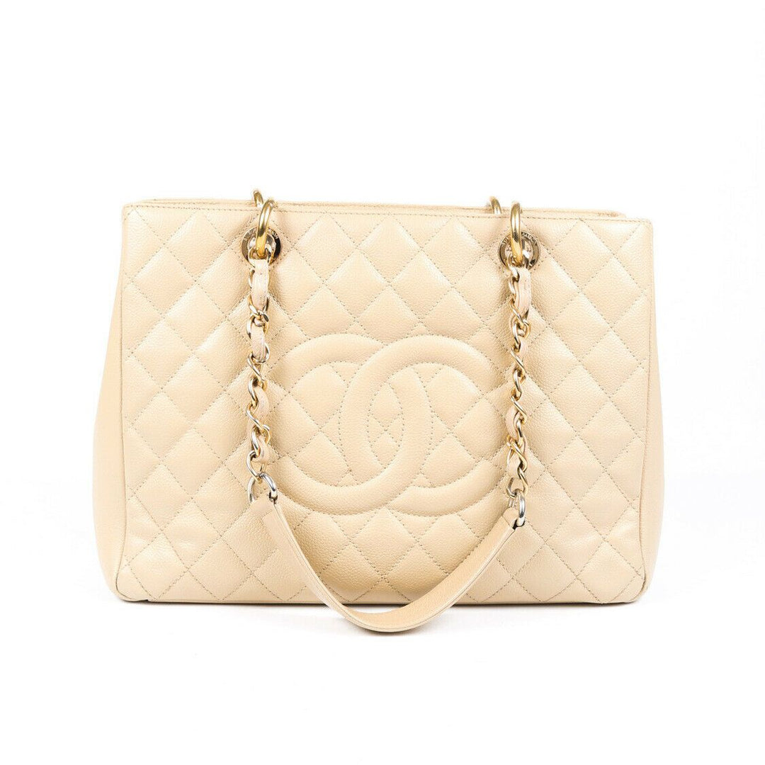 C*C Quilted Caviar Grand Shopping Tote