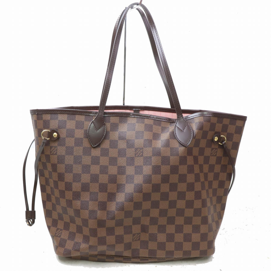 Louis Vuitton Tote Bag Neverfull Mm Brown Damier  (SHC7-10933)