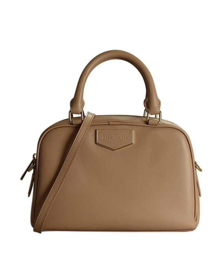 Marc Jacobs Mini Voyager Tan Leather 2- Way Bag