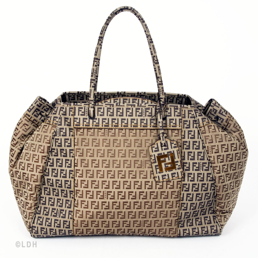 Fendi Boston Zuccino Tote(Indistinguishable)