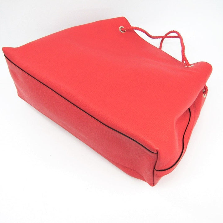 G*G Red Leather Tote (SHA23802)