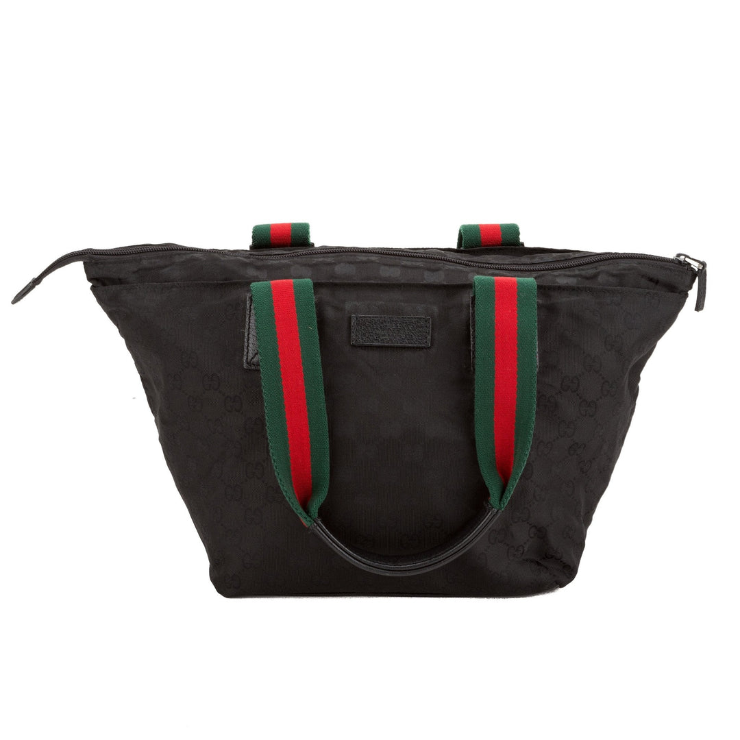 G*G Black Monogram Medium Tote (Indistinguishable)