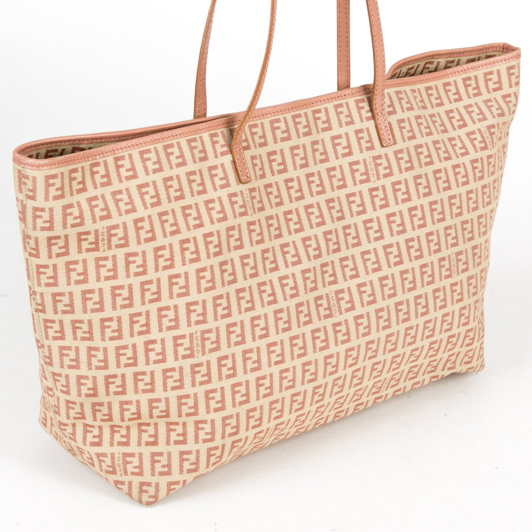 Fendi Zucchino Shopping Tote Bag (Indistinguishable)