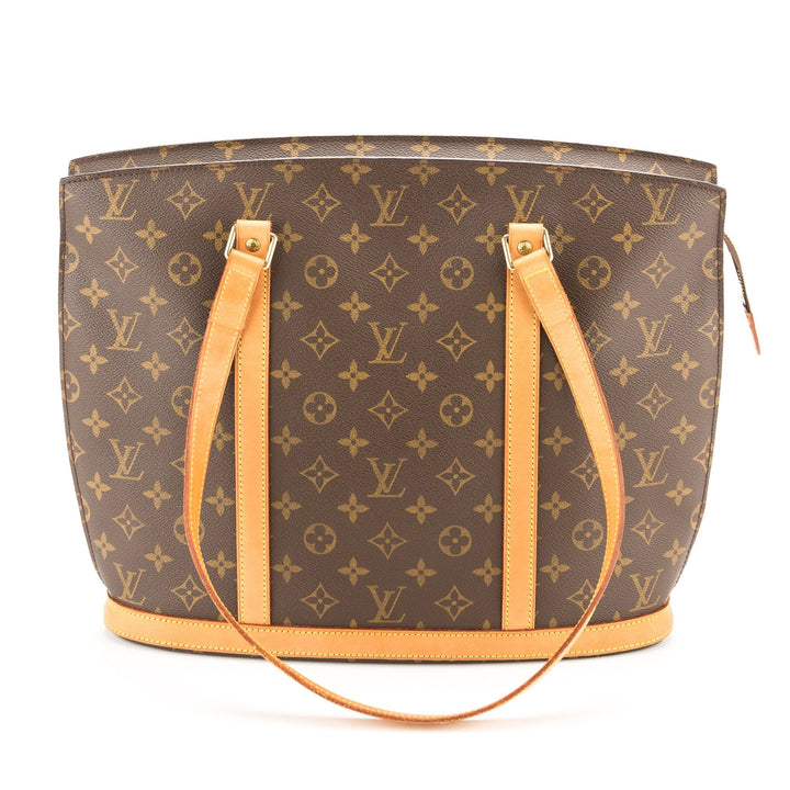 Louis Vuiton Brown Monogram Babylone Tote (Indistinguishable)