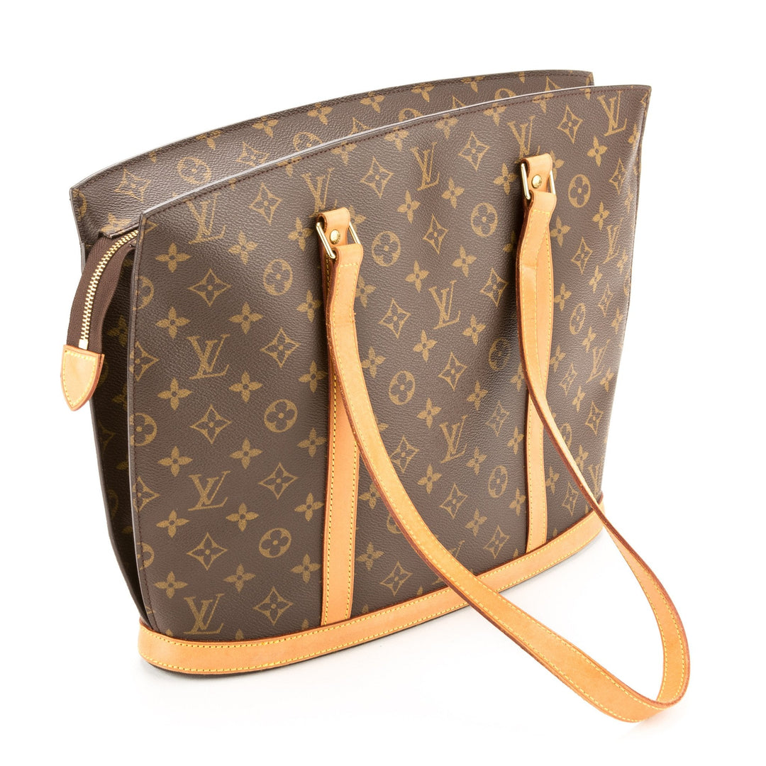 Louis Vuiton Brown Monogram Babylone Tote (Indistinguishable)