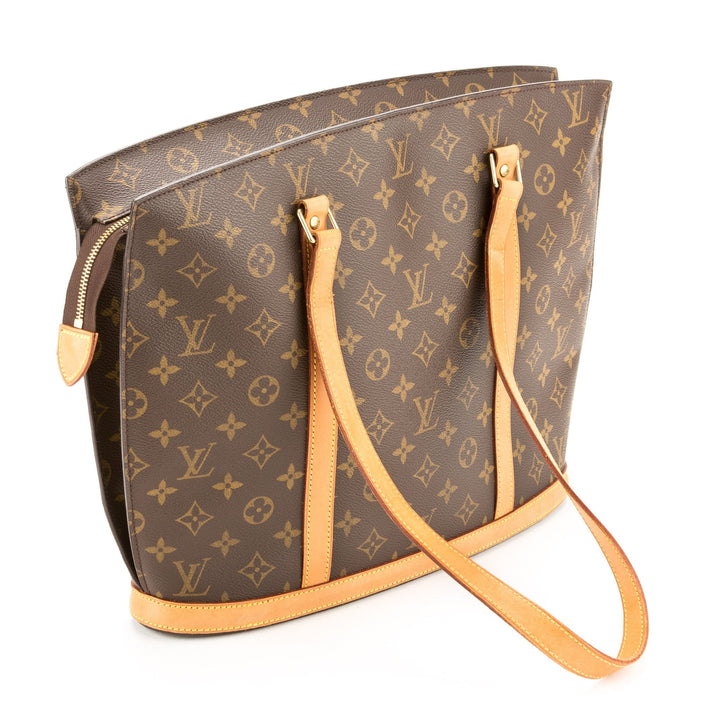 Louis Vuiton Brown Monogram Babylone Tote (Indistinguishable)