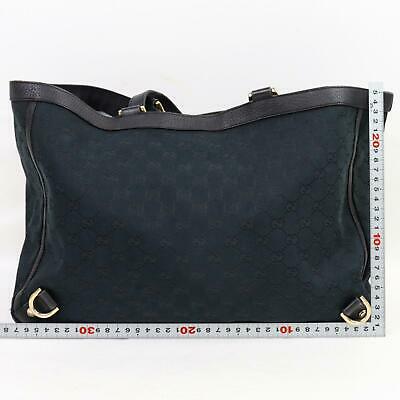Indistinguishable  G*G Tote Bag Black Canvas