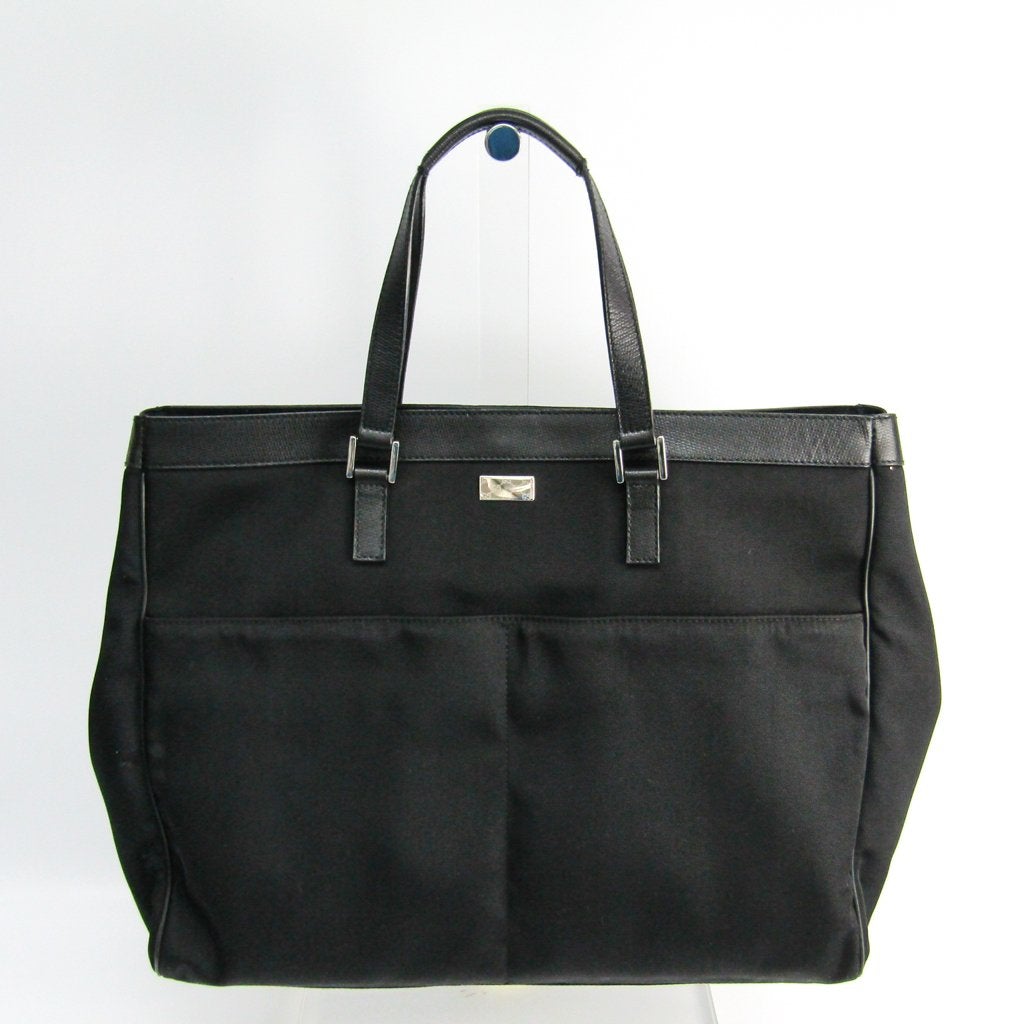 G*G Black Nylon Tote (SHA-46380)