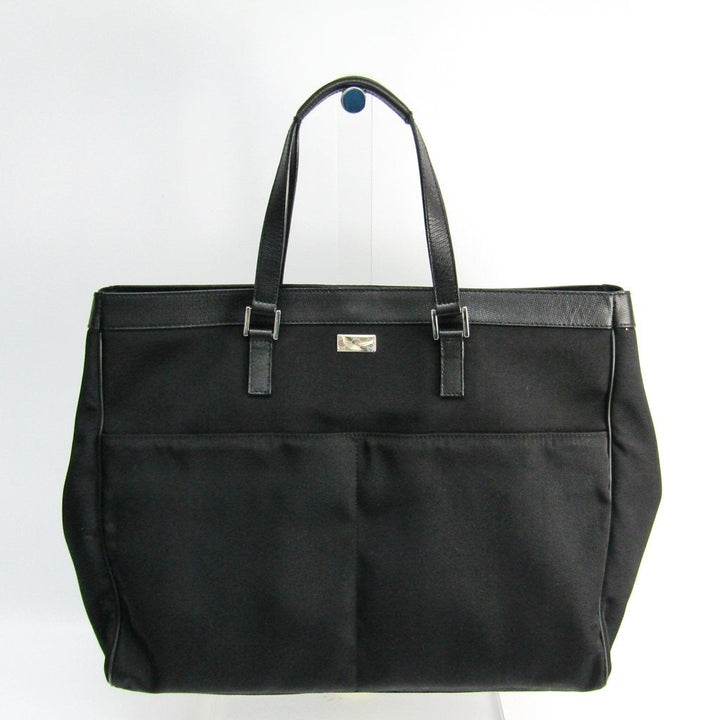 G*G Black Nylon Tote (SHA-46380)