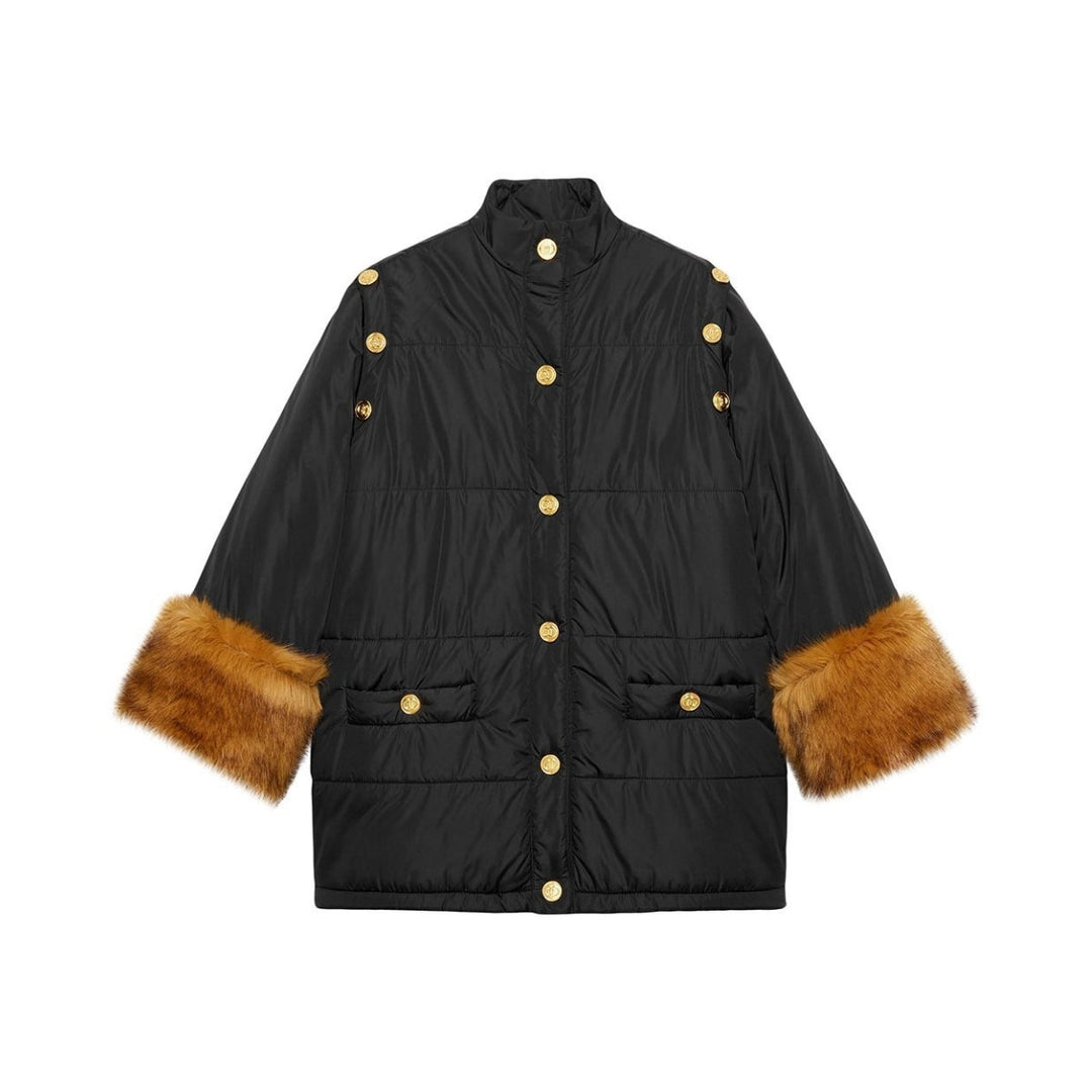 Detachable Sleeves Padded Jacket
