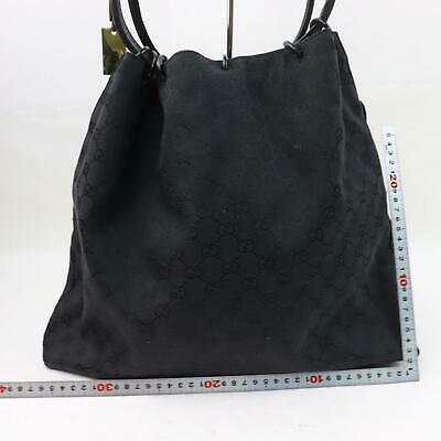 Indistinguishable  G*G Tote Bag Black Canvas (SHC1-14482)