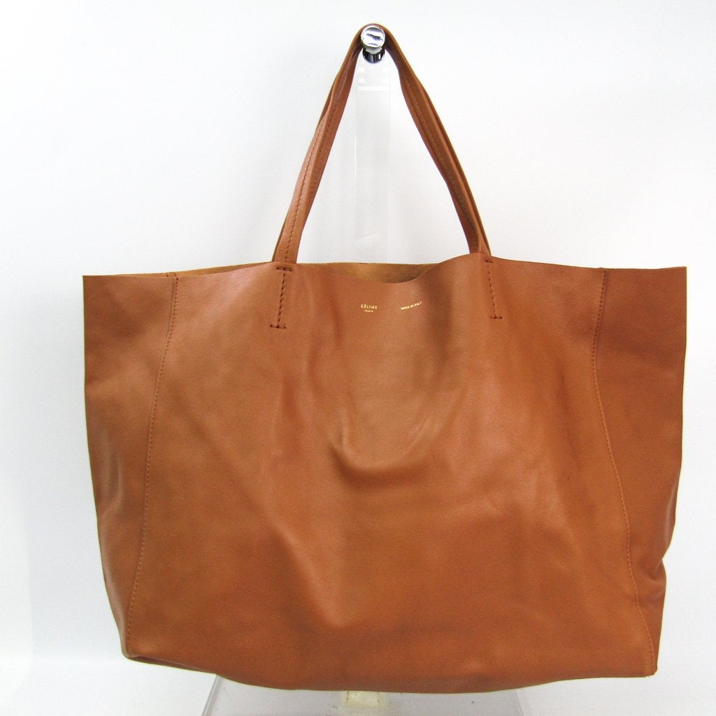 Celine Tan Leather Horizontal Tote (SHA-42269)