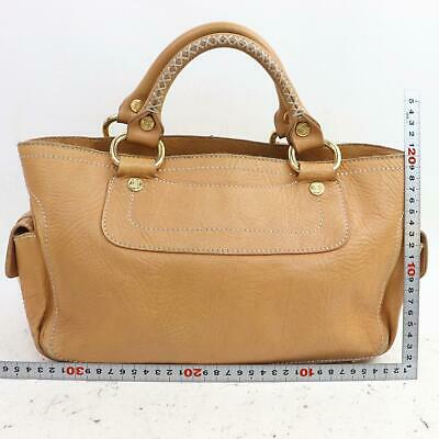 Celine Tote Bag Light Brown Leather (SHC1-14237)
