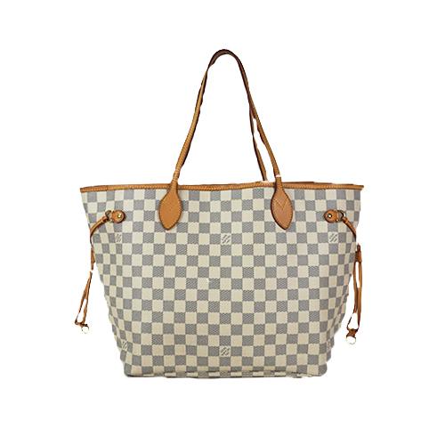 L*V Damier Azur Neverfull MM (SHA18927)