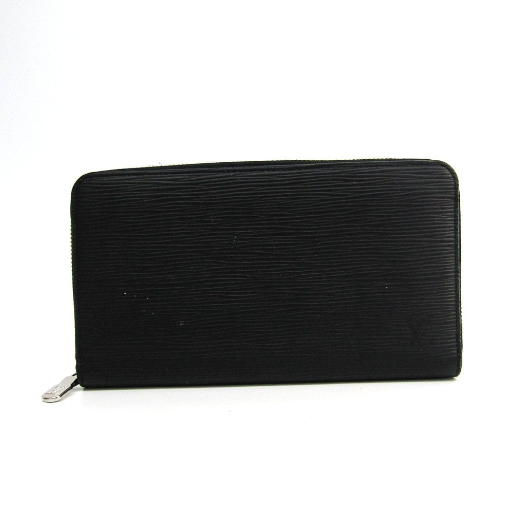 L*V Noir Epi Zippy Organizer NM (SHA-36960)