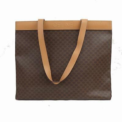 Celine Tote Bag Brown PVC