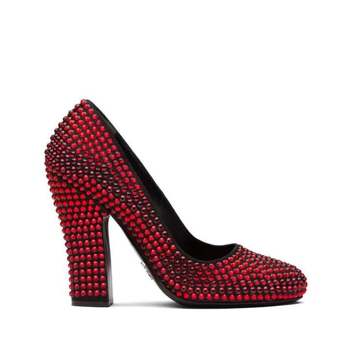 Crystal Ruby Slipper Pumps