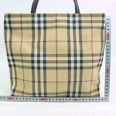 Indistinguishable  Burbe**y London Tote Bag Light Brown PVC