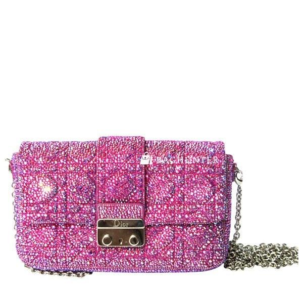 Di**r Pink Crystal Bag - Custom Order