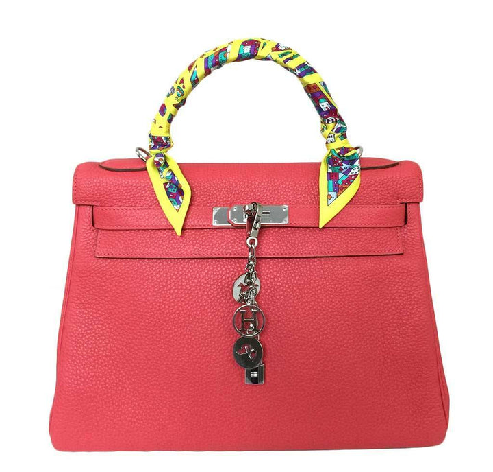 Hermès Kelly 32 Rouge Pivoine Bag PHW