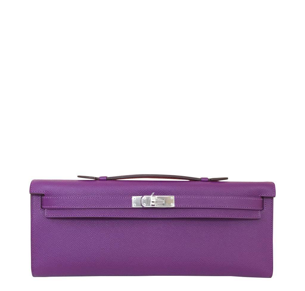 Hermès Kelly Cut Anemone Bag PHW