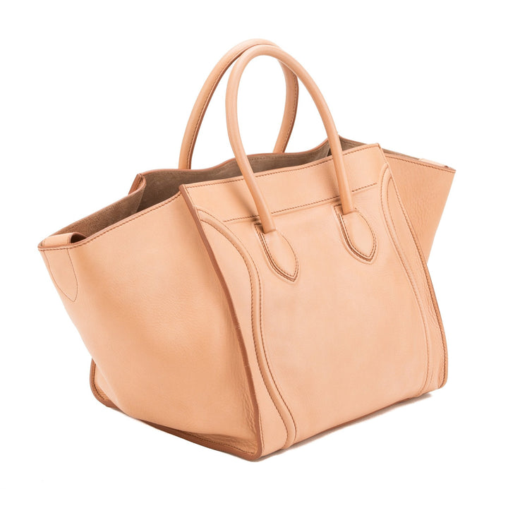Celine Pink Leather Luggage Phantom Tote  (Indistinguishable)