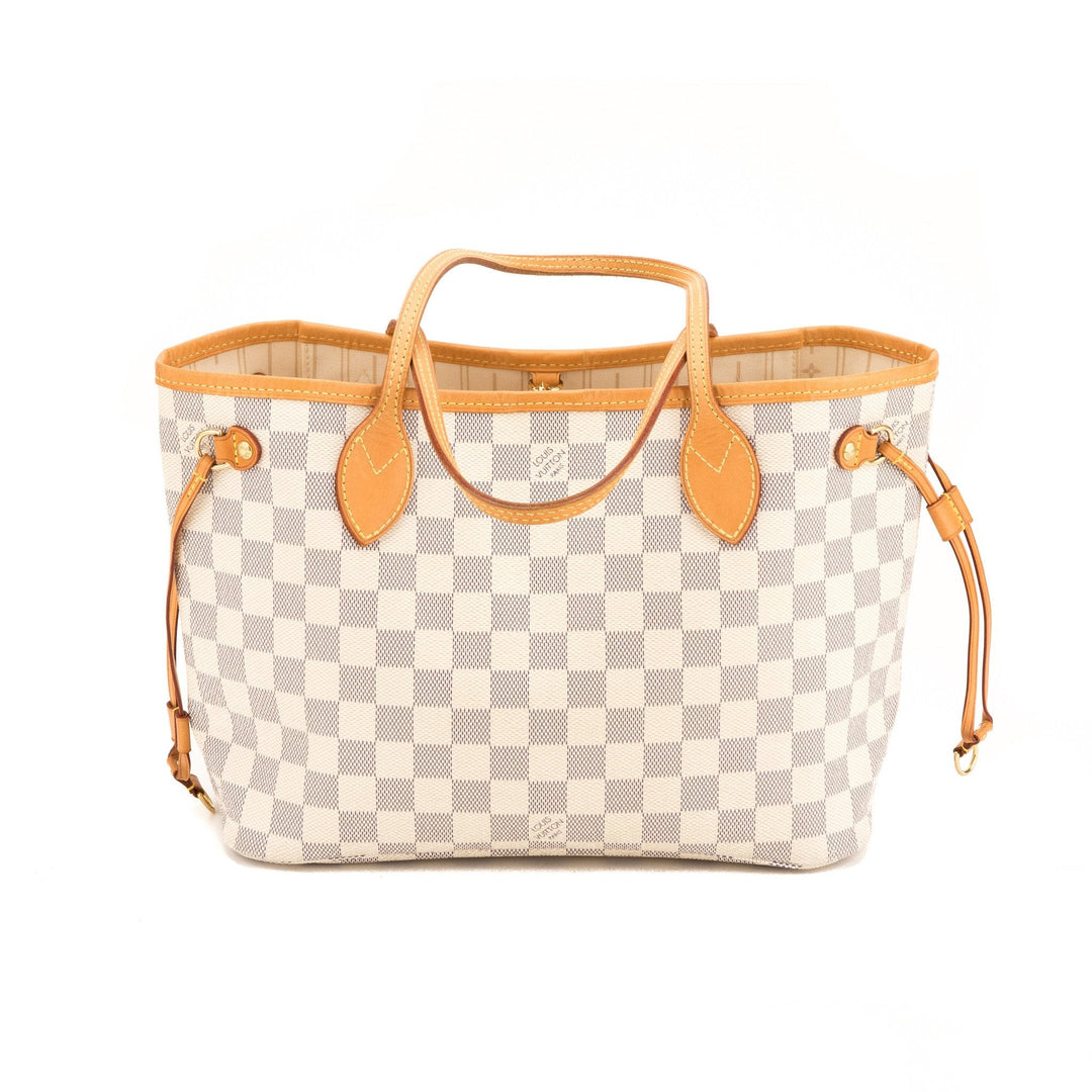 L*V Damier Azur Neverfull PM Tote Bag (Indistinguishable)