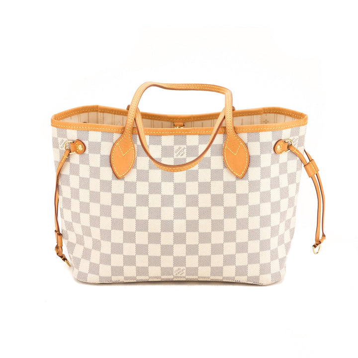 L*V Damier Azur Neverfull PM Tote Bag (Indistinguishable)