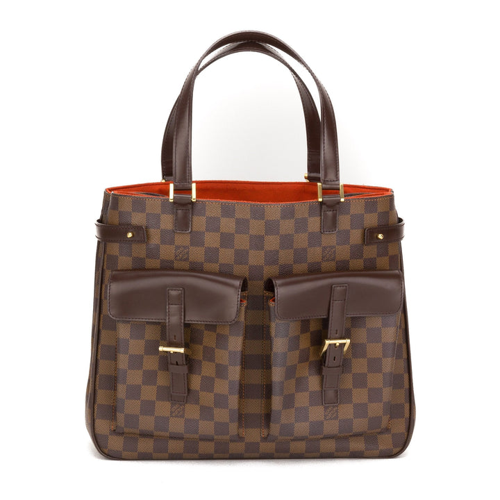 L*V Damier Ebene Canvas Uzes Tote Bag (Indistinguishable  Pre-owned)