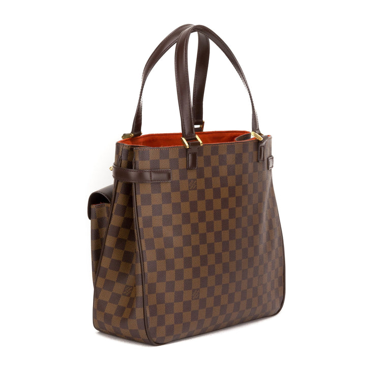L*V Damier Ebene Canvas Uzes Tote Bag (Indistinguishable  Pre-owned)