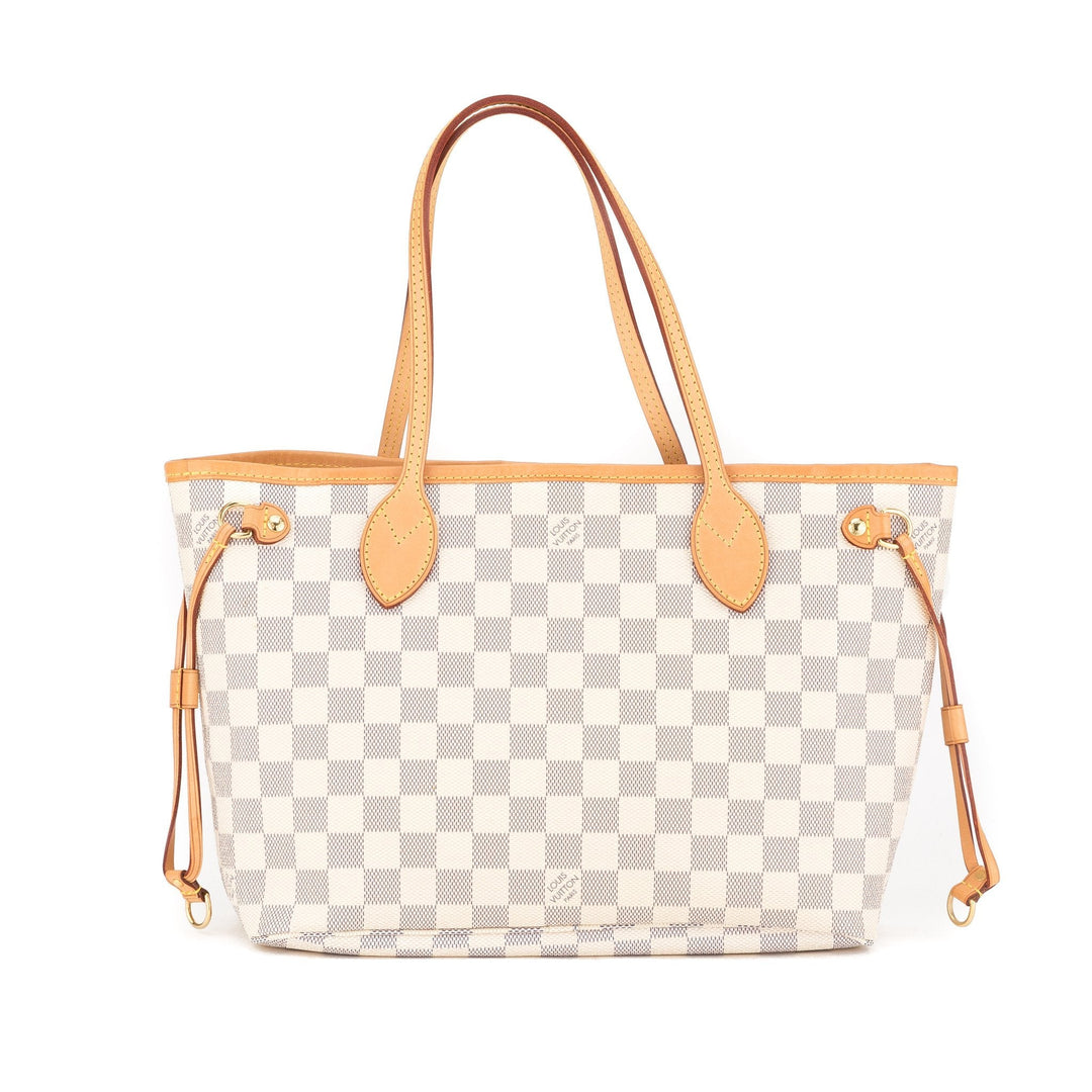 L*V Damier Azur Neverfull PM Tote Bag (Indistinguishable)