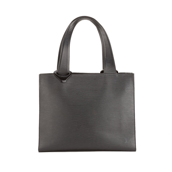 L*V Black Epi Jae Mo Tote Bag (Pre Owned)