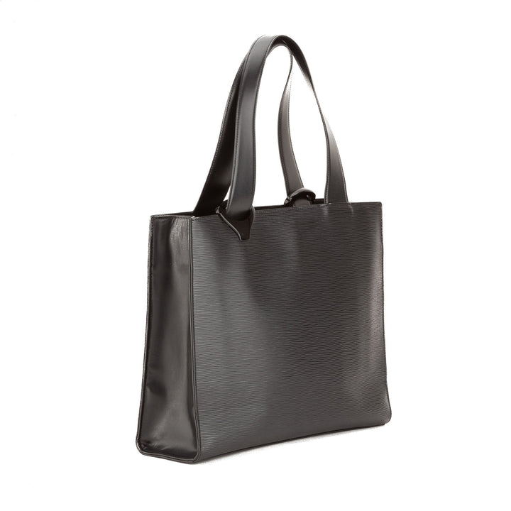 L*V Black Epi Jae Mo Tote Bag (Pre Owned)