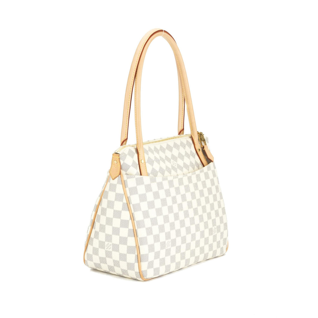 L*V Damier Azur Figheri PM Tote (Indistinguishable)