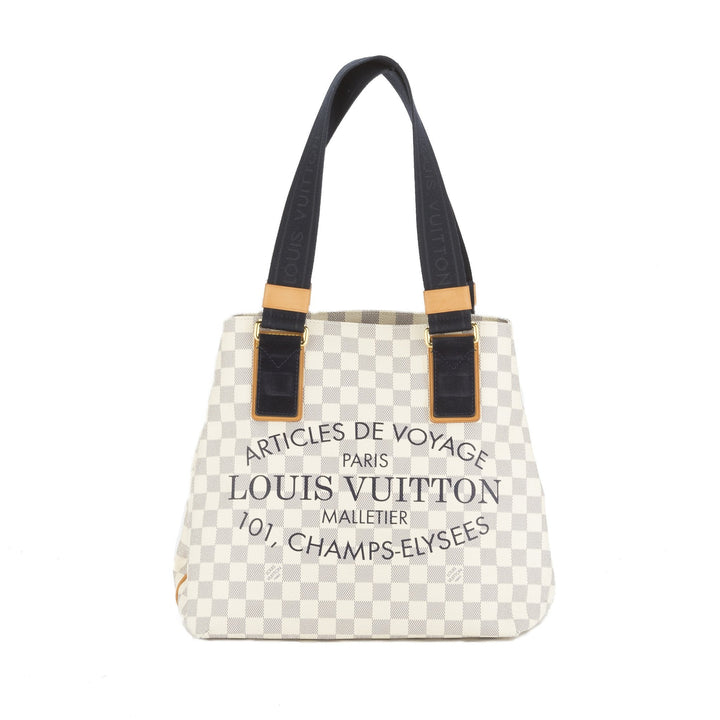 L*V Damier Azur Cabas PM 2012SS Tote (Pre Owned)