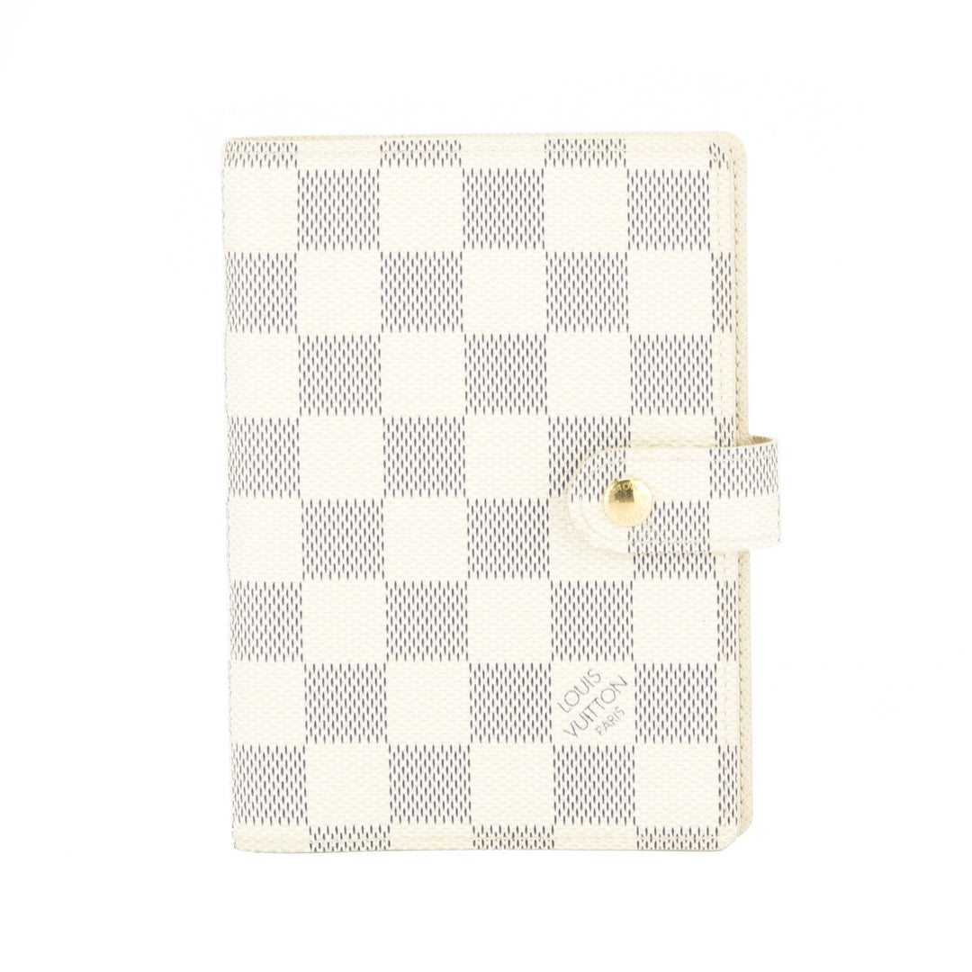 L*V Damier Azur Agenda Fonctionnel (Indistinguishable)