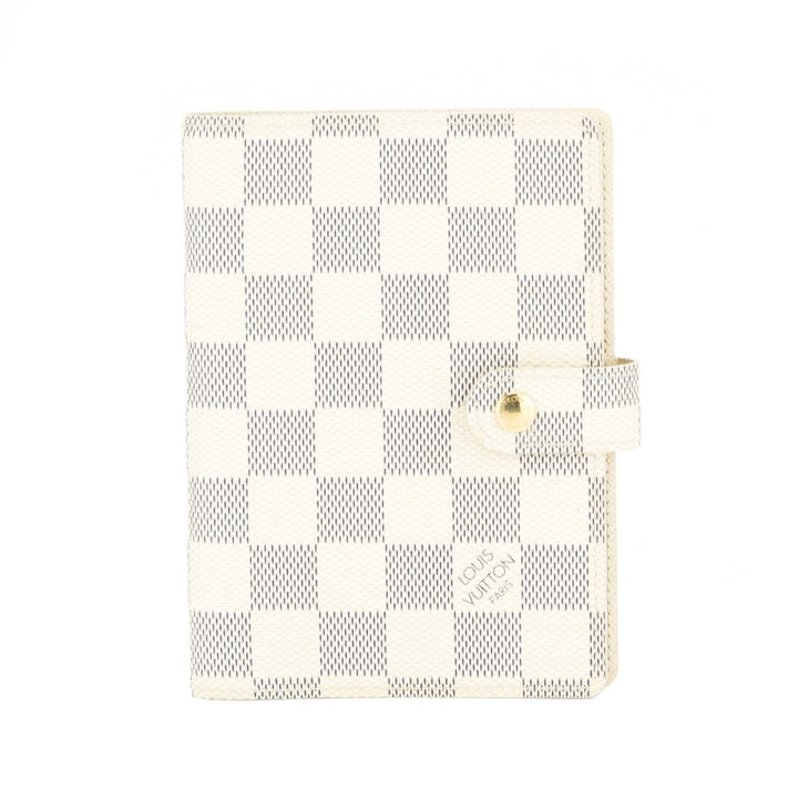 L*V Damier Azur Agenda Fonctionnel (Indistinguishable)