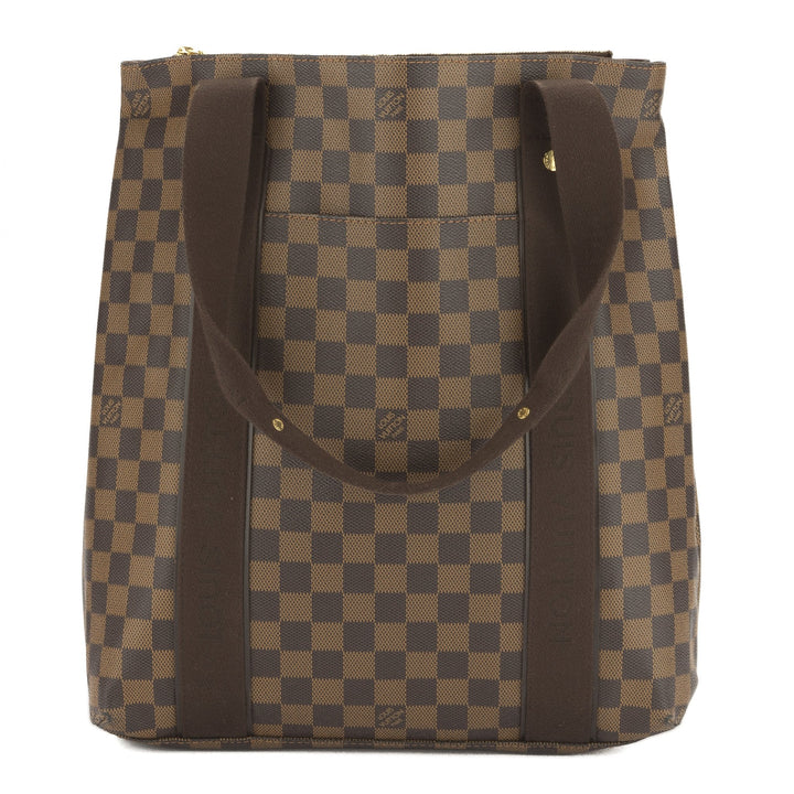 L*V Damier Ebene Cabas Beaubourg Tote Bag (Pre Owned)