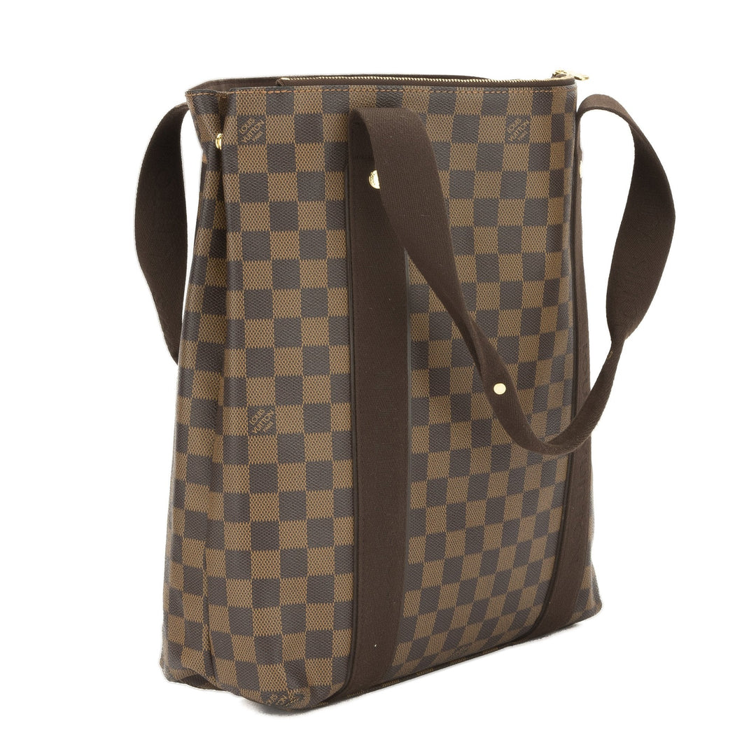 L*V Damier Ebene Cabas Beaubourg Tote Bag (Pre Owned)