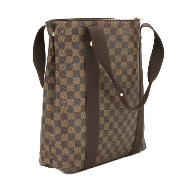 L*V Damier Ebene Cabas Beaubourg Tote Bag (Pre Owned)