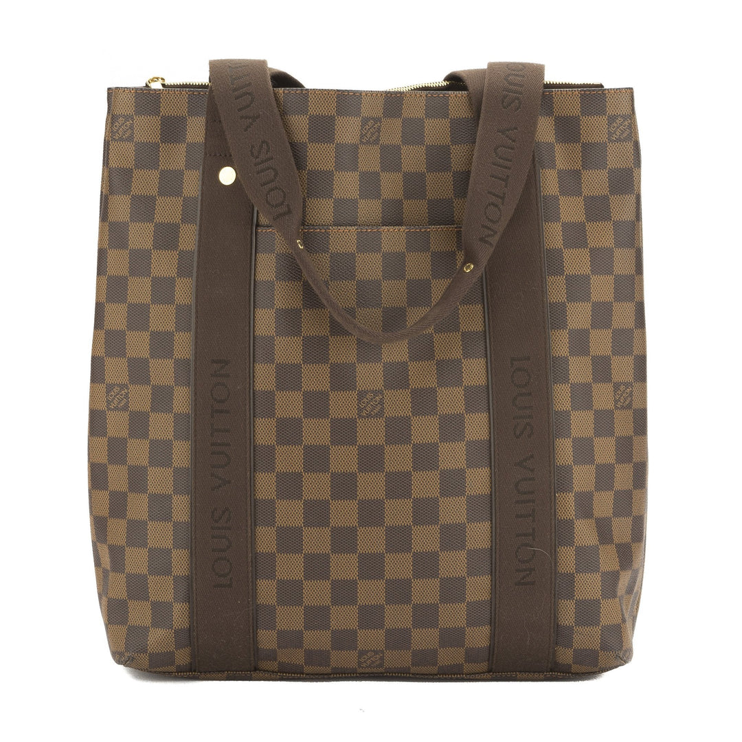 L*V Damier Ebene Cabas Beaubourg Tote Bag (Pre Owned)